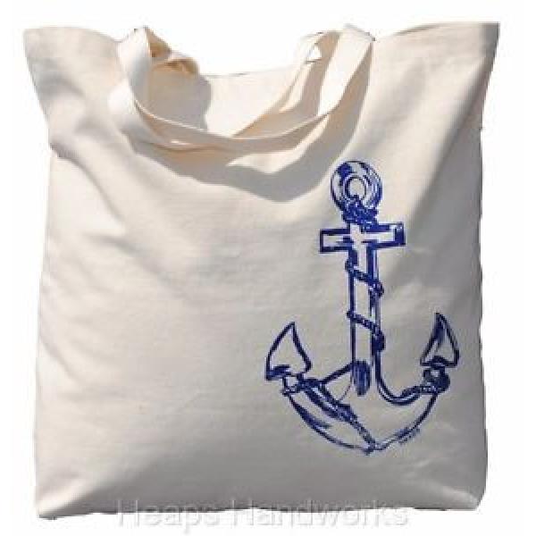 Tote Bags for Women - Beach Travel Market Shopping Nautical Canvas - Anchor NEW #1 image