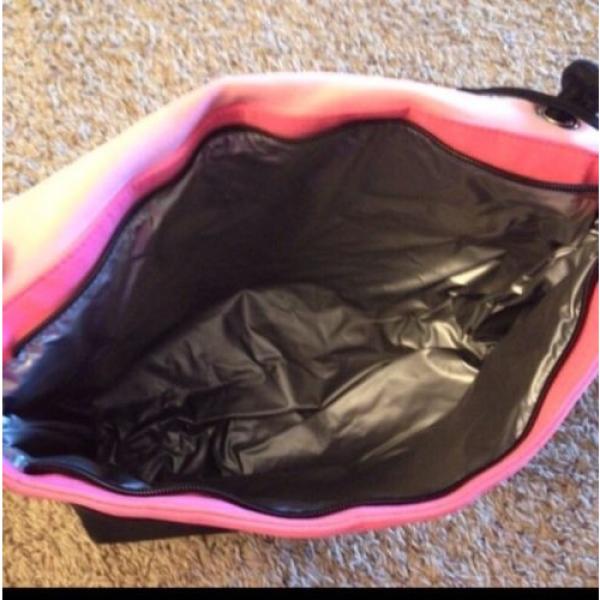 Lot of 3 Victoria Secret Pink Beach Cooler Tote Bag, Lotion, Make up bag #5 image