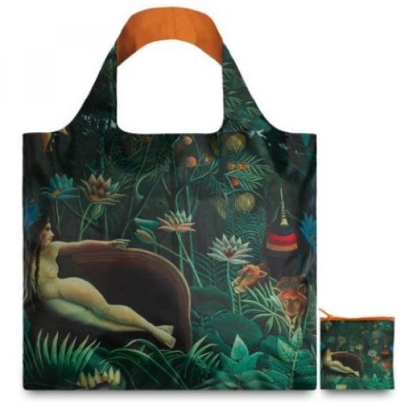 LOQI Bag Art Collection Eco Tote Shopping Gym Beach Bag Henri Rousseau #1 image